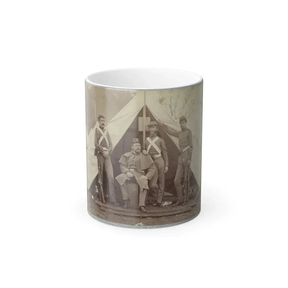 7Th New York State Militia, Camp Cameron, D.C., 1861 023 (U.S. Civil War) Color Changing Coffee Mug 11oz Default Title 11oz - Go Mug Yourself