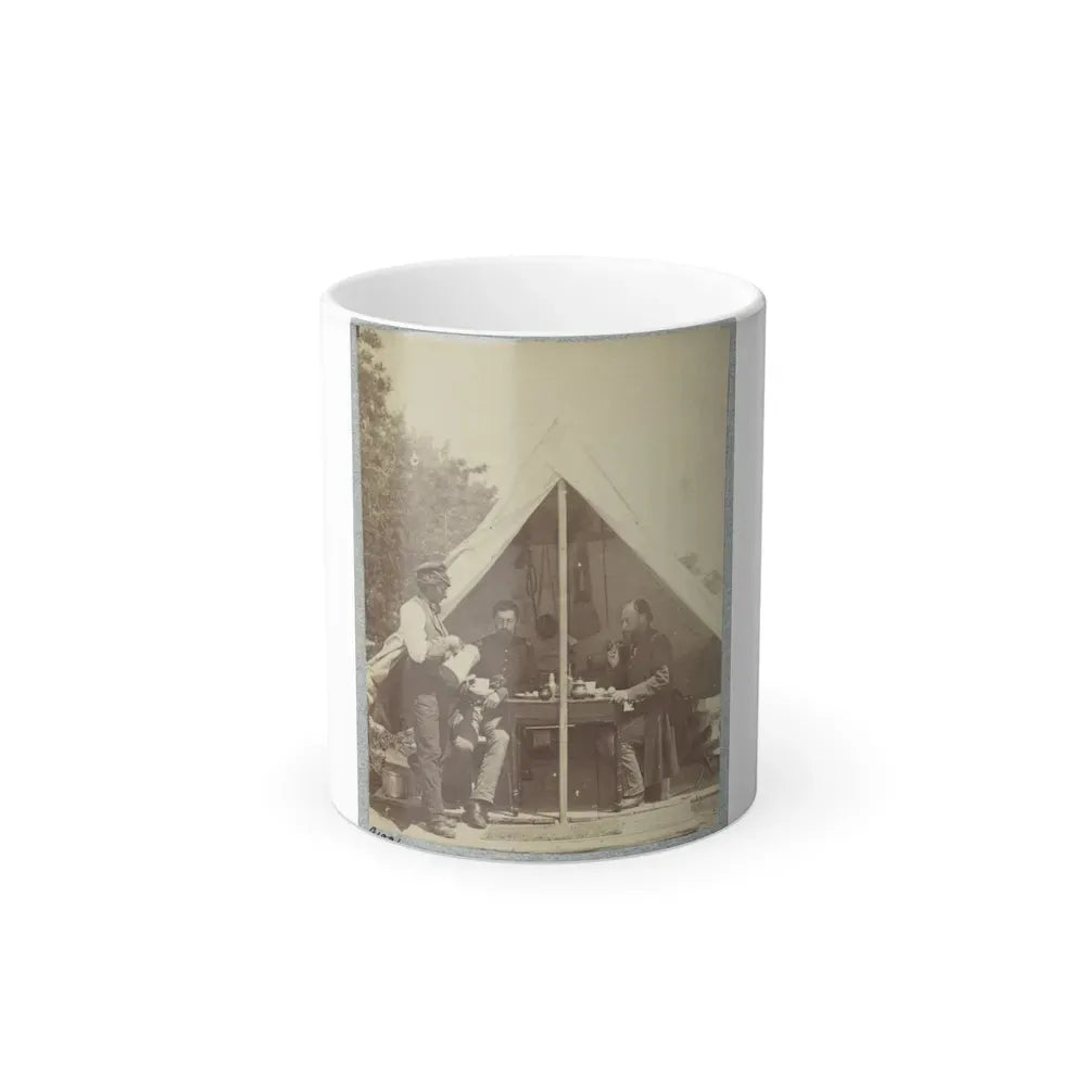 7Th New York State Militia, Camp Cameron, D.C., 1861 026 (U.S. Civil War) Color Changing Coffee Mug 11oz Default Title 11oz - Go Mug Yourself