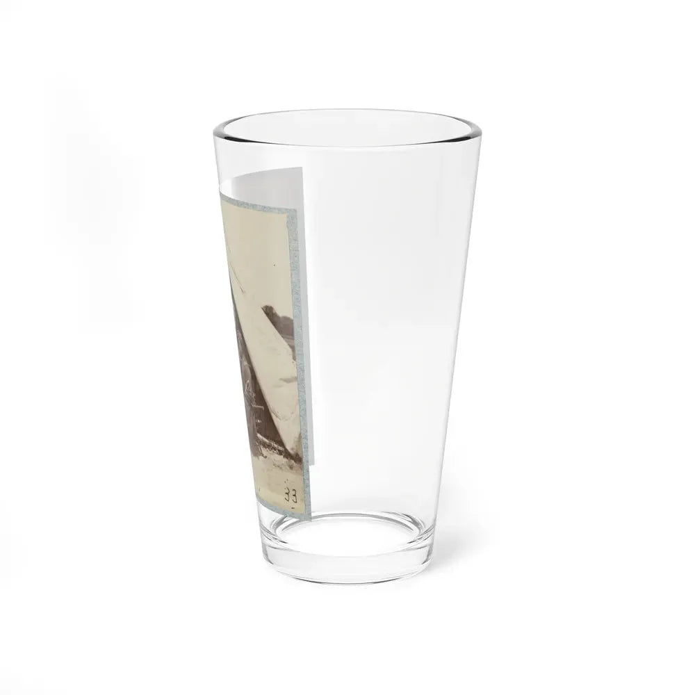 7th New York State Militia, Camp Cameron, D.C., 1861 027 (U.S. Civil War) Pint Glass 16oz - Go Mug Yourself