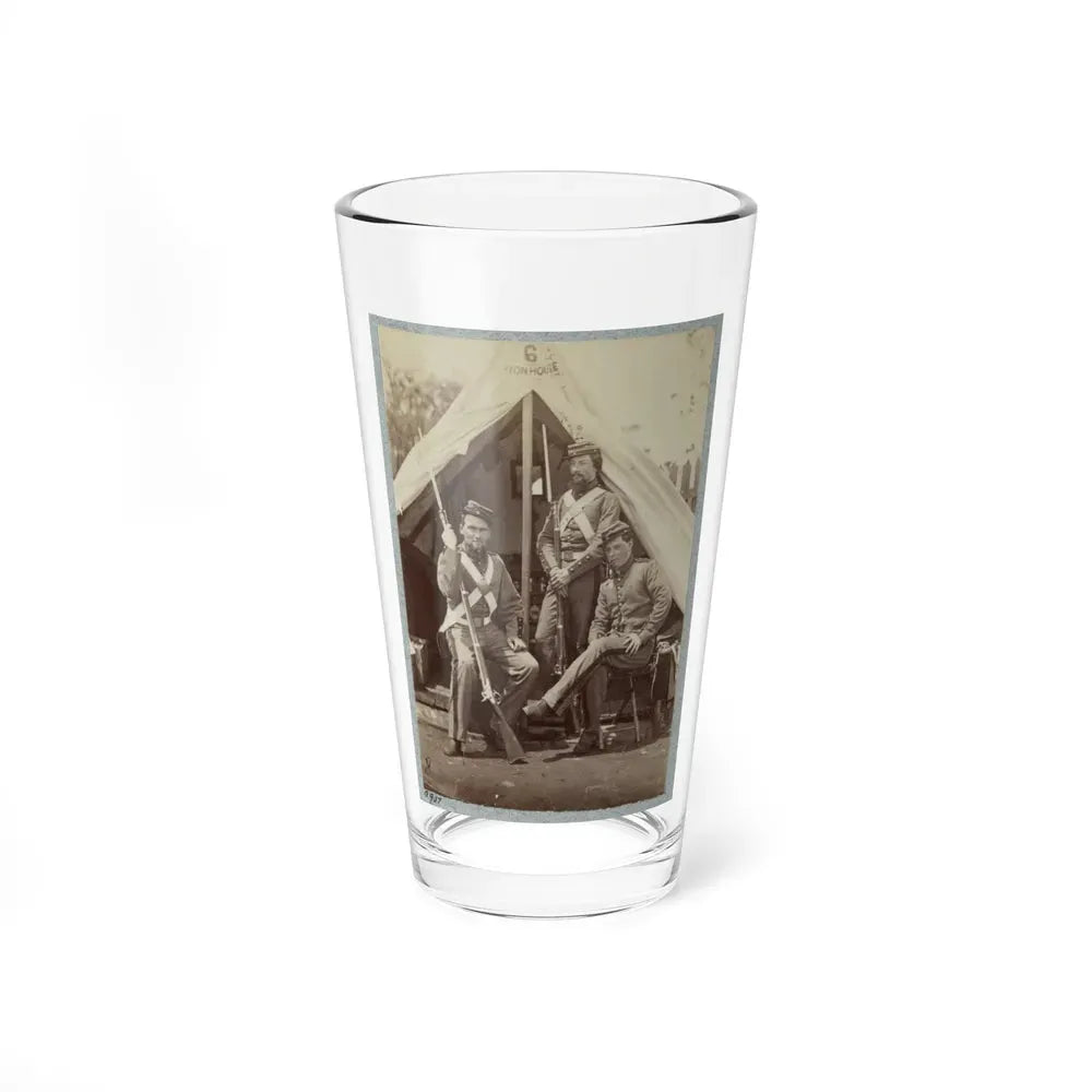 7th New York State Militia, Camp Cameron, D.C., 1861 031 (U.S. Civil War) Pint Glass 16oz 16oz - Go Mug Yourself