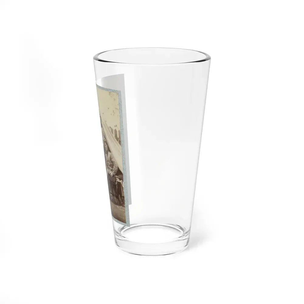 7th New York State Militia, Camp Cameron, D.C., 1861 031 (U.S. Civil War) Pint Glass 16oz - Go Mug Yourself