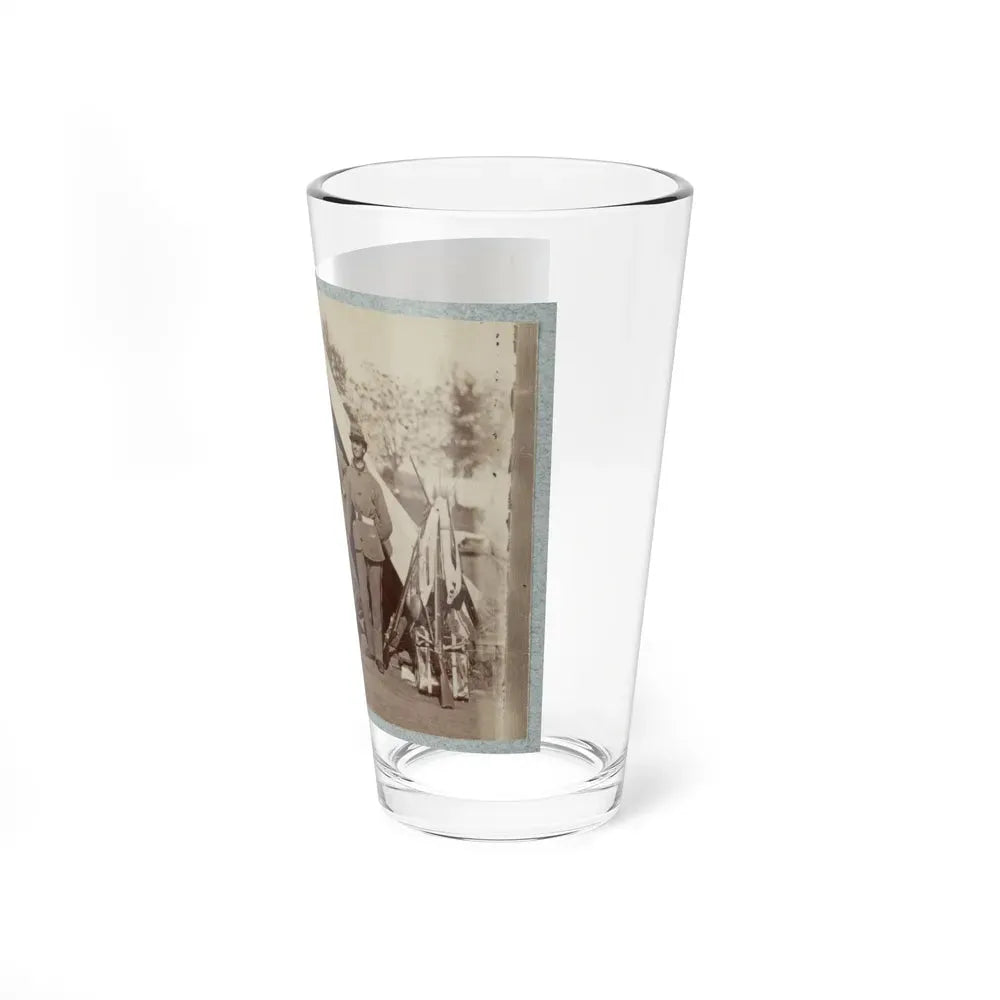 7th New York State Militia, Camp Cameron, D.C., 1861 032 (U.S. Civil War) Pint Glass 16oz - Go Mug Yourself