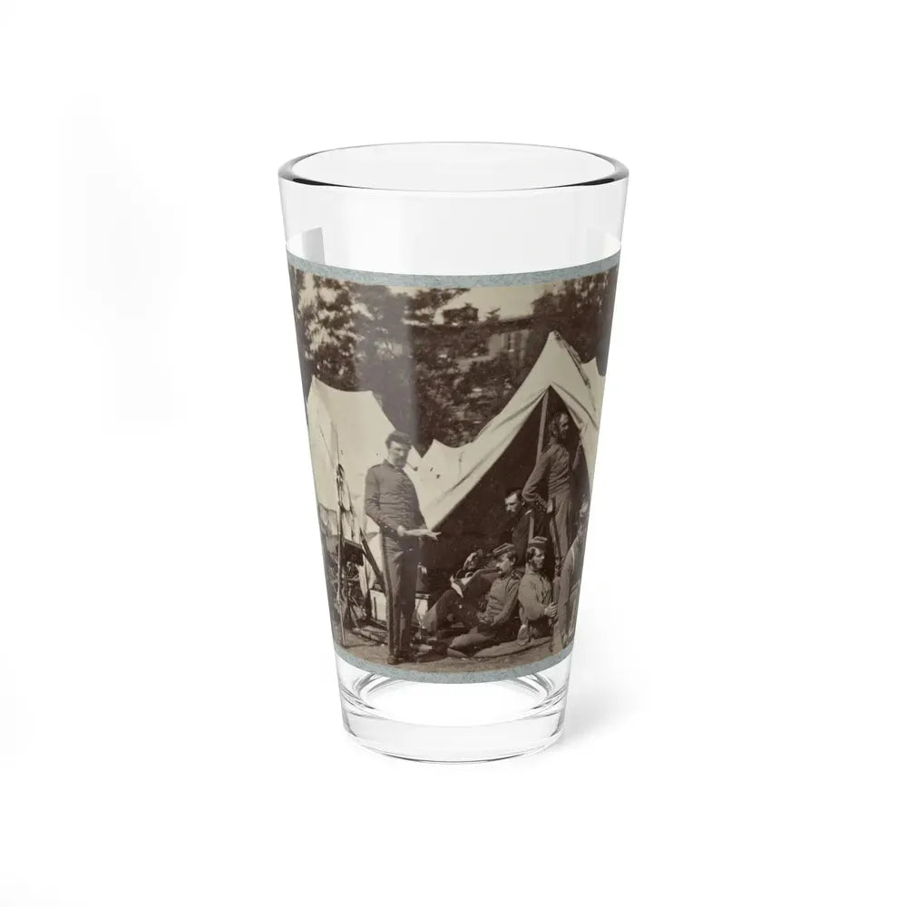 7th New York State Militia, Camp Cameron, D.C., 1861 033 (U.S. Civil War) Pint Glass 16oz 16oz - Go Mug Yourself