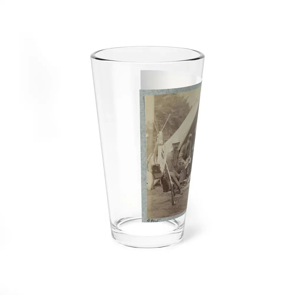 7th New York State Militia, Camp Cameron, D.C., 1861 034 (U.S. Civil War) Pint Glass 16oz - Go Mug Yourself