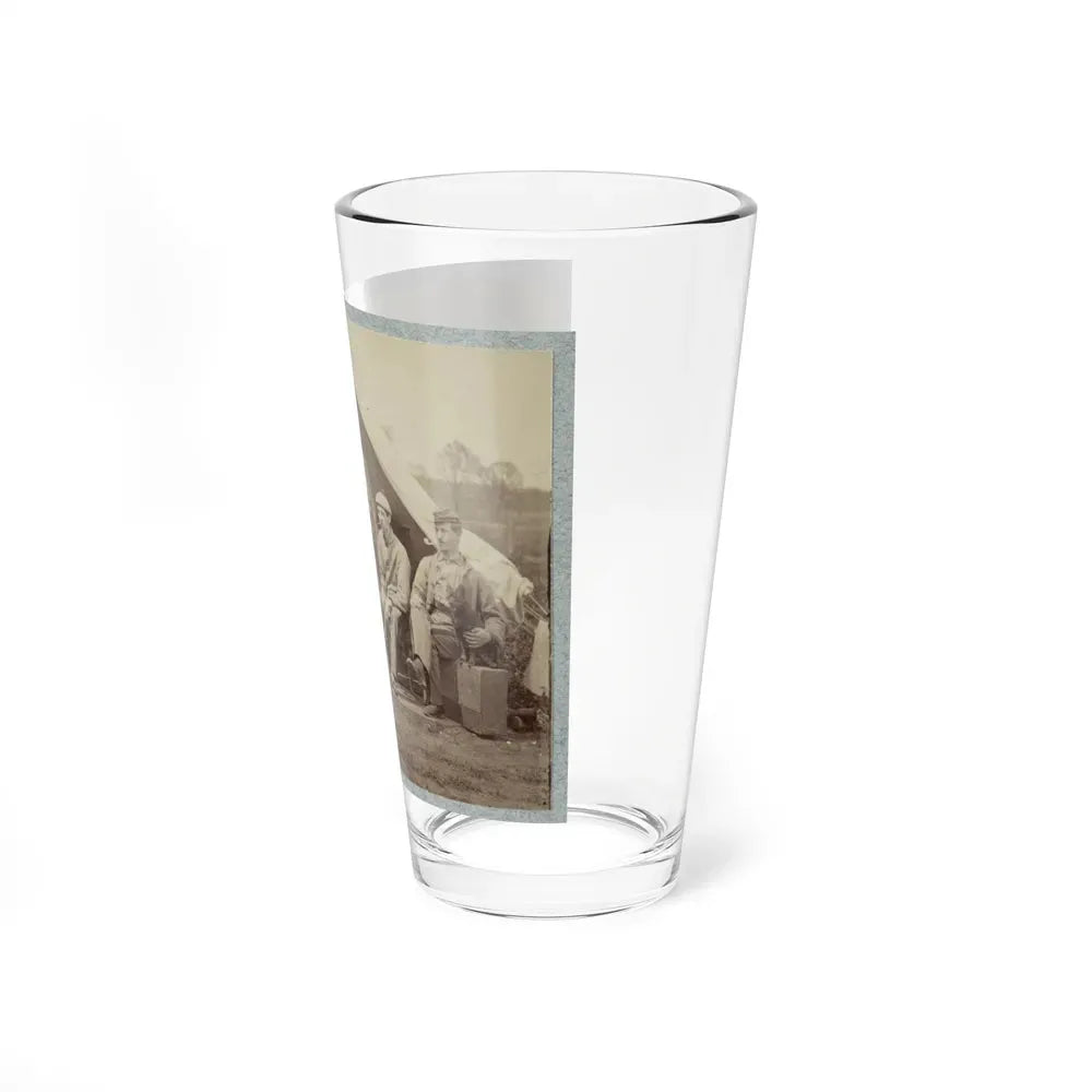 7th New York State Militia, Camp Cameron, D.C., 1861 034 (U.S. Civil War) Pint Glass 16oz - Go Mug Yourself