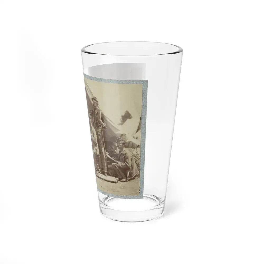 7th New York State Militia, Camp Cameron, D.C., 1861 035 (U.S. Civil War) Pint Glass 16oz - Go Mug Yourself