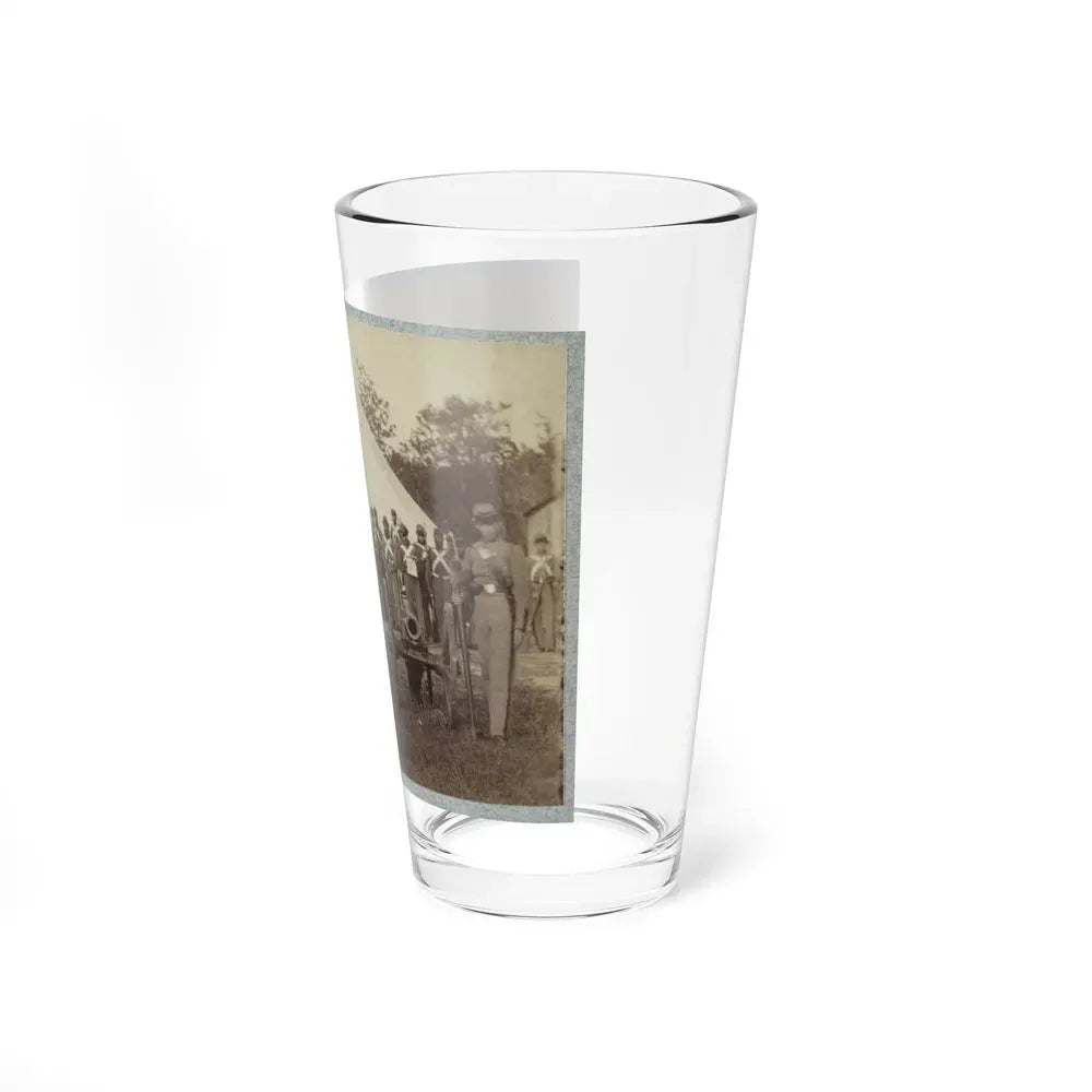 7th New York State Militia, Camp Cameron, D.C., 1861 036 (U.S. Civil War) Pint Glass 16oz - Go Mug Yourself