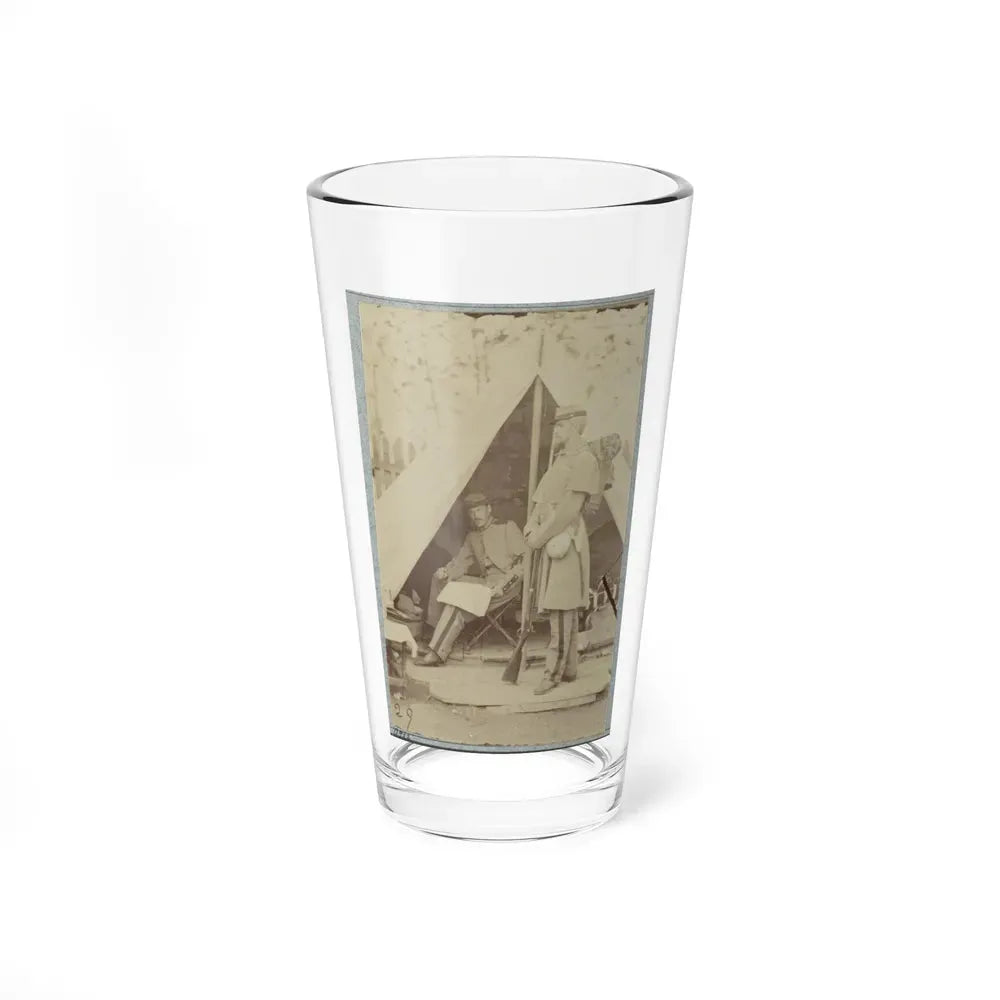 7th New York State Militia, Camp Cameron, D.C., 1861 038 (U.S. Civil War) Pint Glass 16oz 16oz - Go Mug Yourself