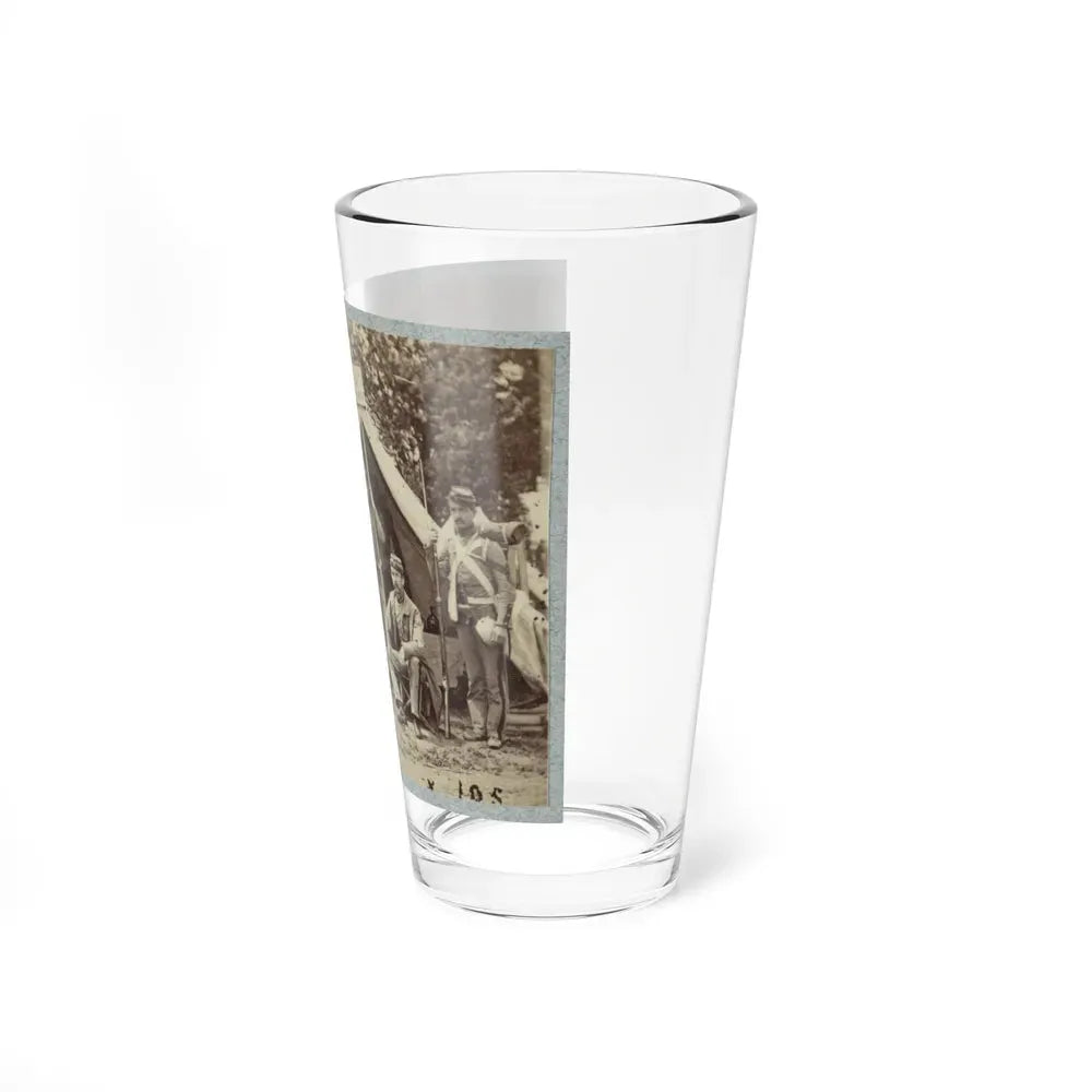 7th New York State Militia, Camp Cameron, D.C., 1861(2) (U.S. Civil War) Pint Glass 16oz - Go Mug Yourself