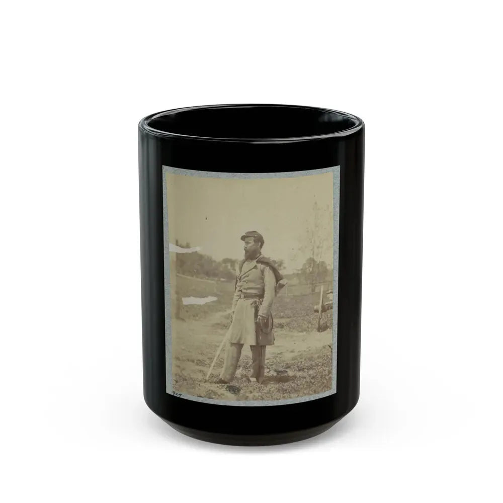 7th New York State Militia, Camp Cameron, D.C., 1861 (U.S. Civil War) Black Coffee Mug 15oz - Go Mug Yourself