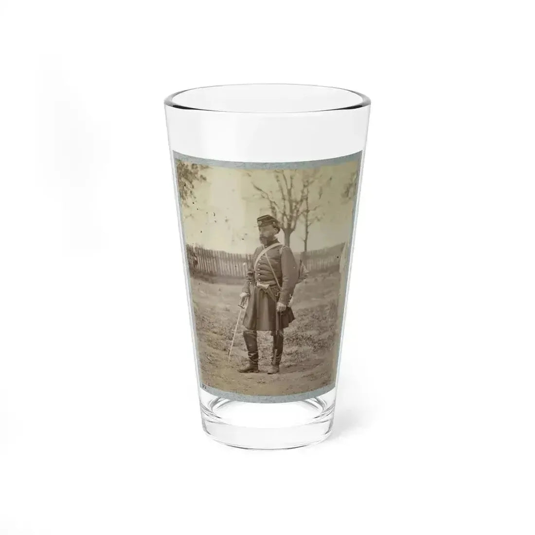 7th New York State Militia, Camp Cameron, D.C., 1861. (U.S. Civil War) Pint Glass 16oz 16oz - Go Mug Yourself