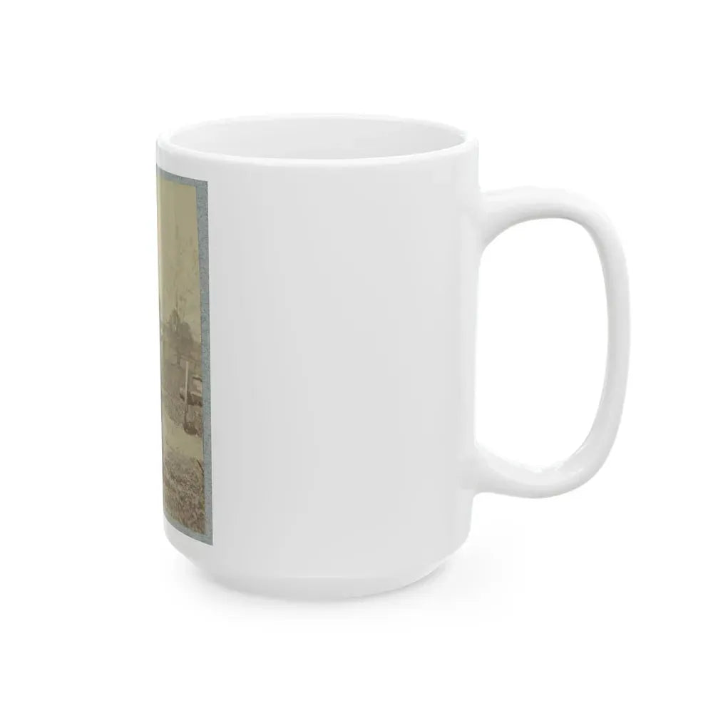7th New York State Militia, Camp Cameron, D.C., 1861 (U.S. Civil War) White Coffee Mug - Go Mug Yourself