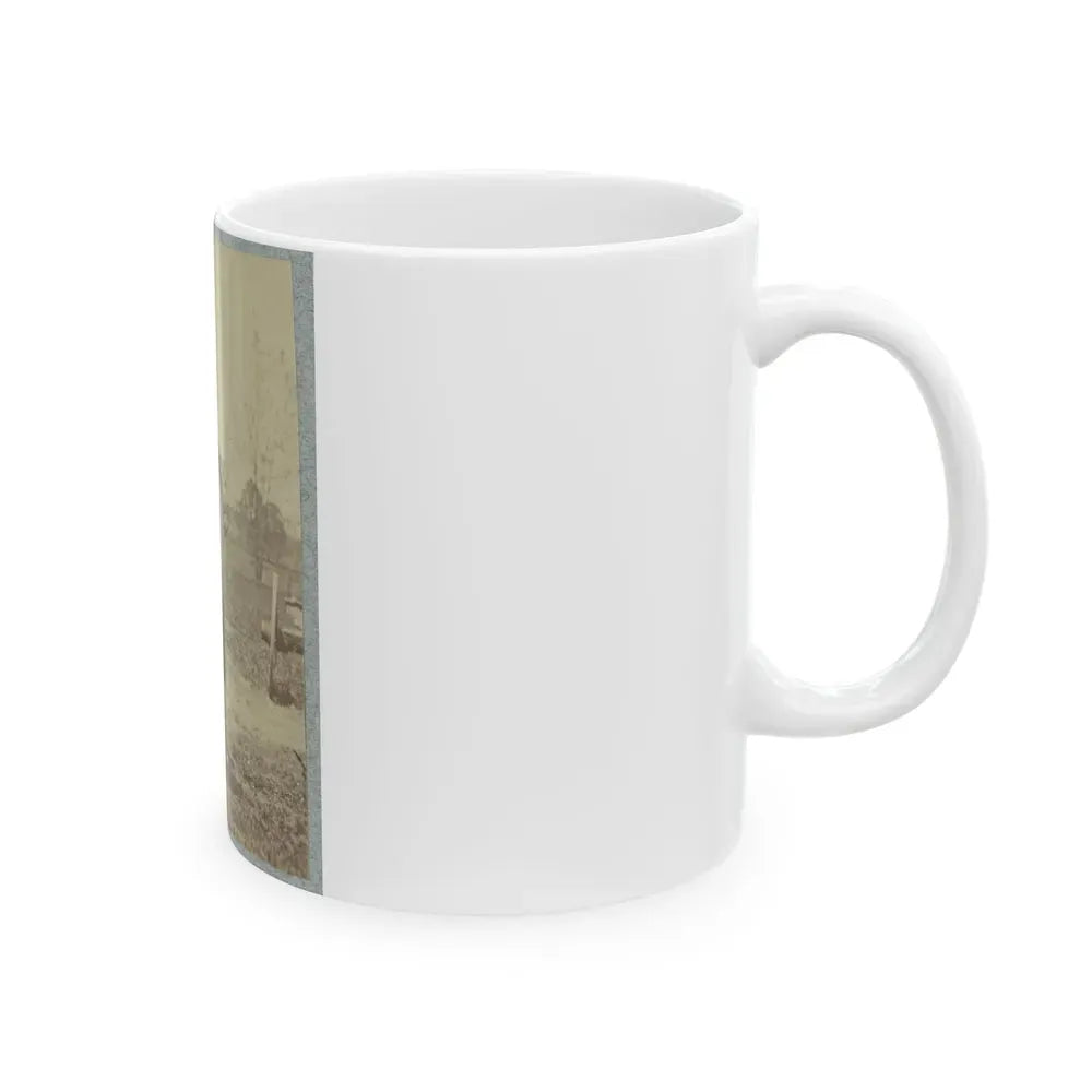 7th New York State Militia, Camp Cameron, D.C., 1861 (U.S. Civil War) White Coffee Mug - Go Mug Yourself