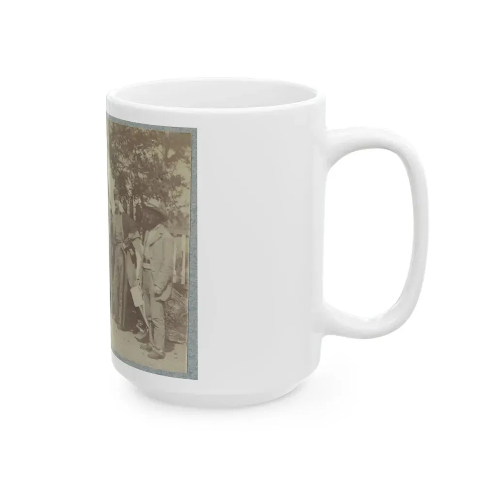 7th N.Y. State Militia, Camp Cameron, D.C., 1861 001 (U.S. Civil War) White Coffee Mug - Go Mug Yourself