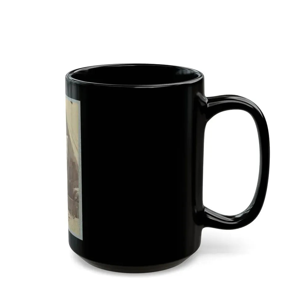 7th N.Y. State Militia, Camp Cameron, D.C., 1861 002 (U.S. Civil War) Black Coffee Mug - Go Mug Yourself