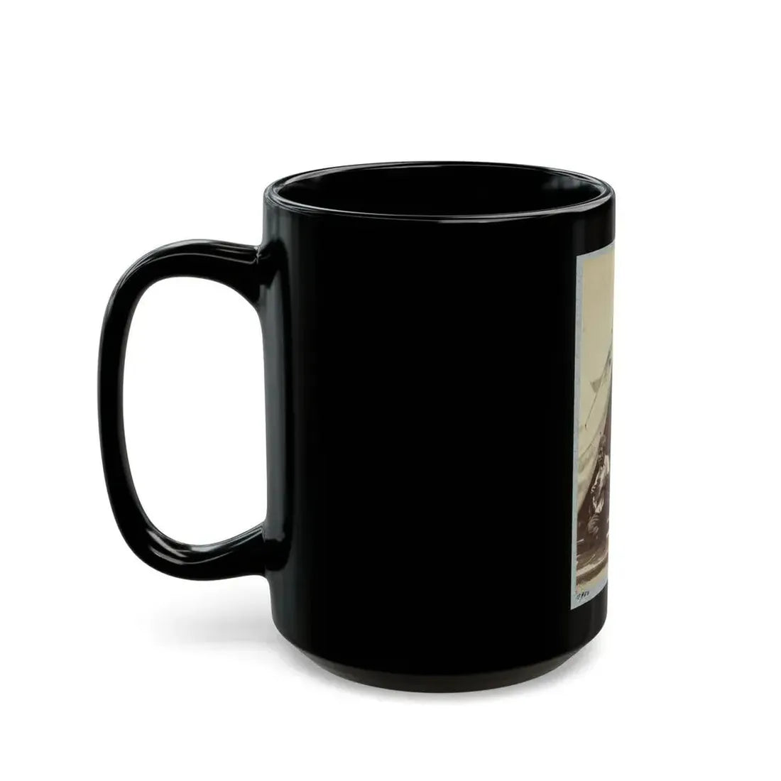 7th N.Y. State Militia, Camp Cameron, D.C., 1861 002 (U.S. Civil War) Black Coffee Mug - Go Mug Yourself