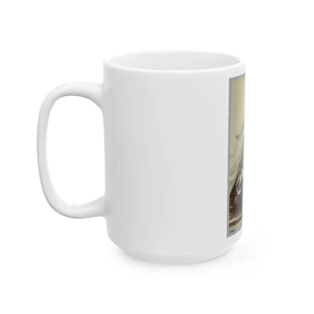 7th N.Y. State Militia, Camp Cameron, D.C., 1861 002 (U.S. Civil War) White Coffee Mug - Go Mug Yourself