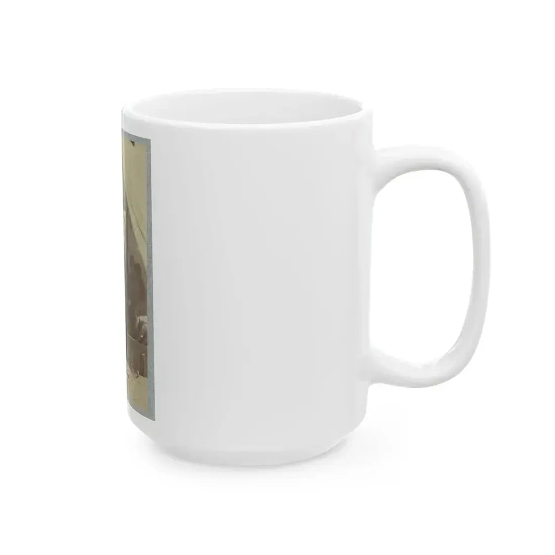 7th N.Y. State Militia, Camp Cameron, D.C., 1861 002 (U.S. Civil War) White Coffee Mug - Go Mug Yourself