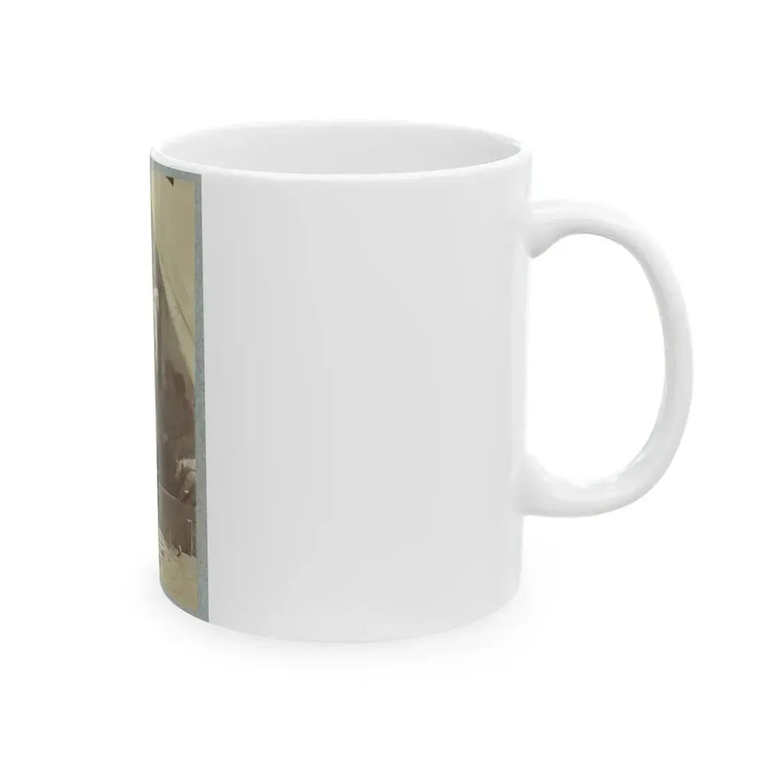 7th N.Y. State Militia, Camp Cameron, D.C., 1861 002 (U.S. Civil War) White Coffee Mug - Go Mug Yourself