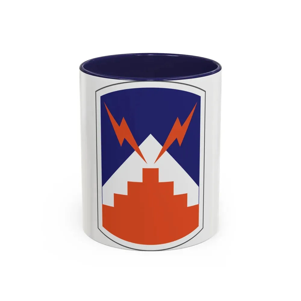 7th Signal Brigade (U.S. Army) Accent Coffee Mug 11oz Navy - Go Mug Yourself