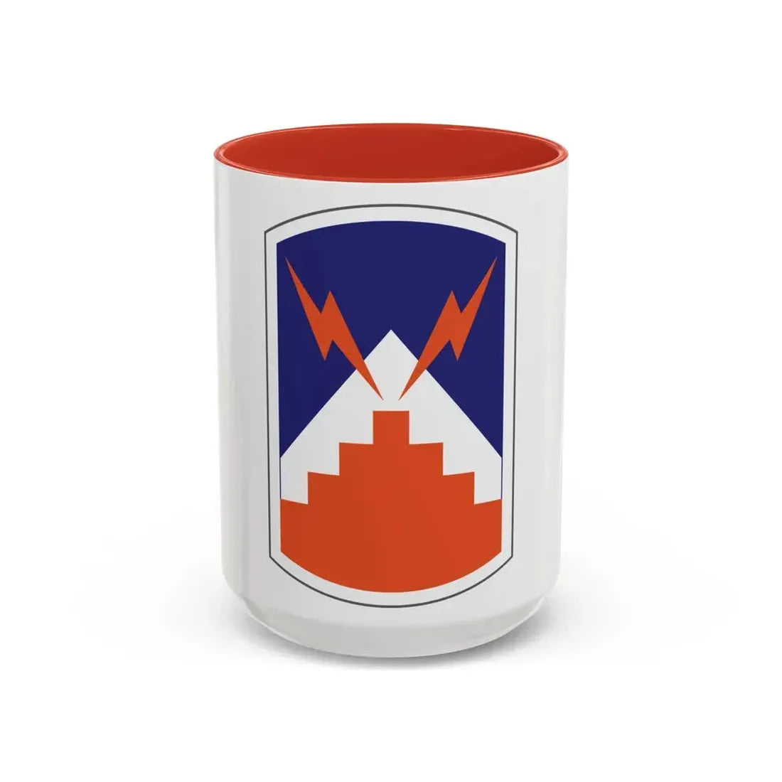 7th Signal Brigade (U.S. Army) Accent Coffee Mug 15oz Red - Go Mug Yourself