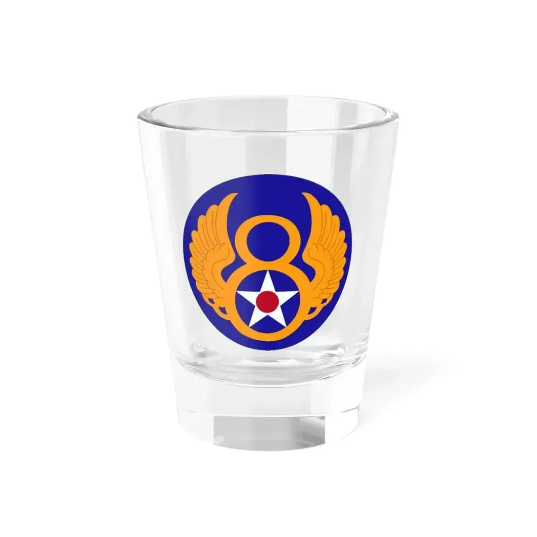 8 Air Force (U.S. Army) Shot Glass 1.5oz 1.5oz - Go Mug Yourself