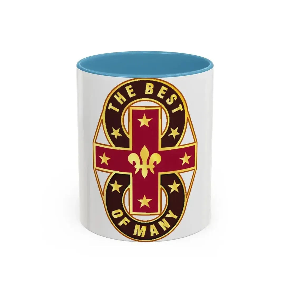 8 Evacuation Hospital (U.S. Army) Accent Coffee Mug 11oz Light Blue - Go Mug Yourself