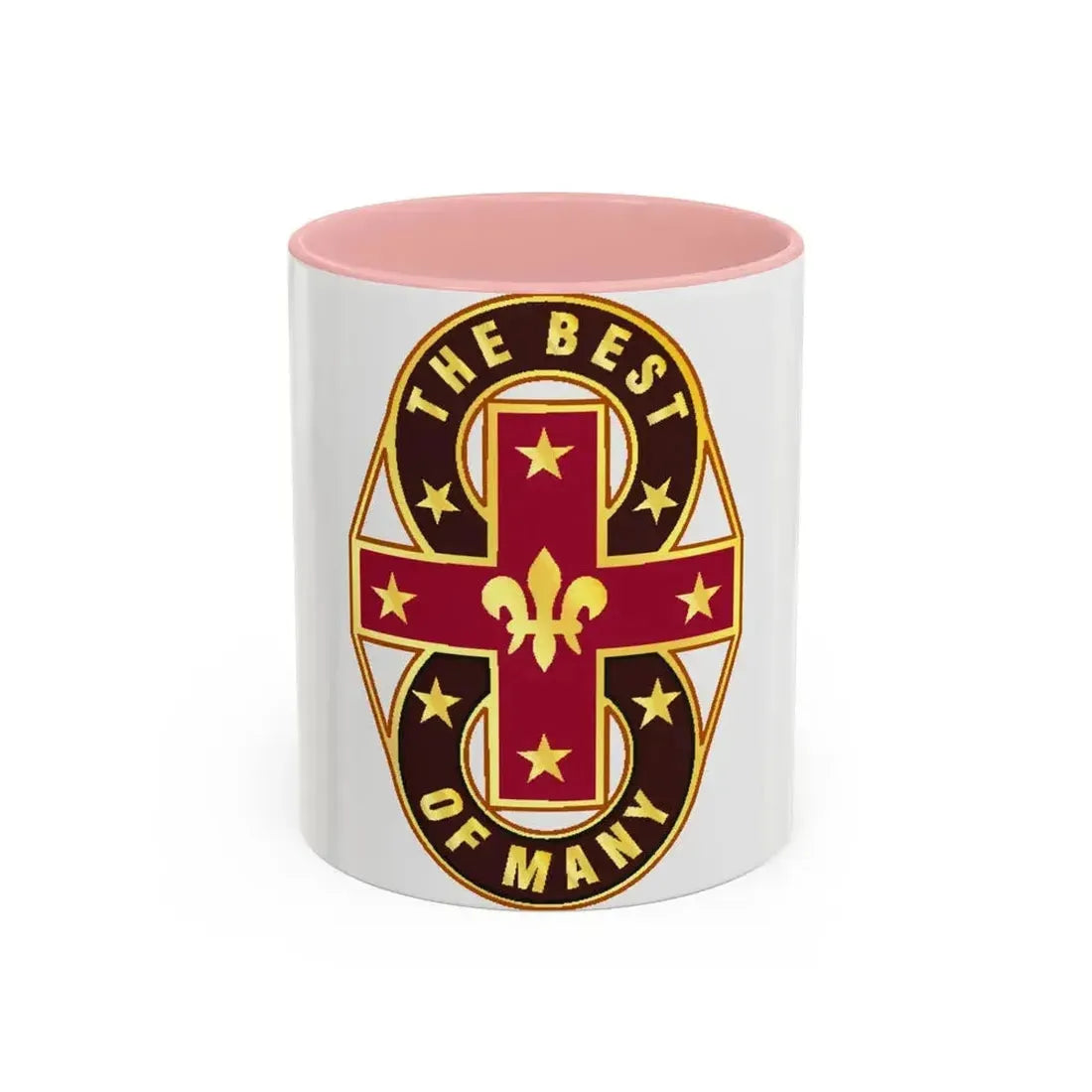 8 Evacuation Hospital (U.S. Army) Accent Coffee Mug 11oz Pink - Go Mug Yourself