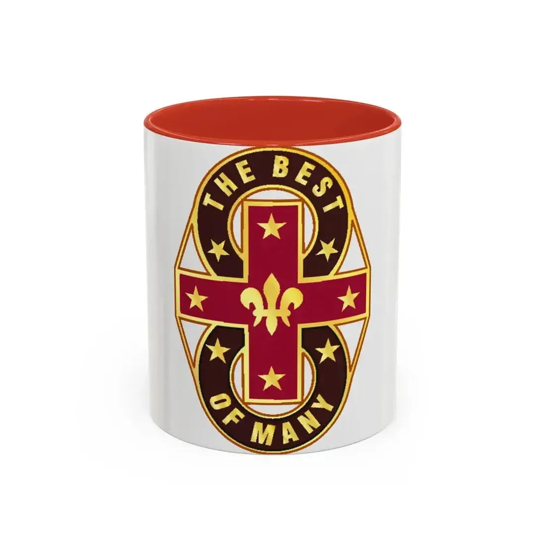 8 Evacuation Hospital (U.S. Army) Accent Coffee Mug 11oz Red - Go Mug Yourself