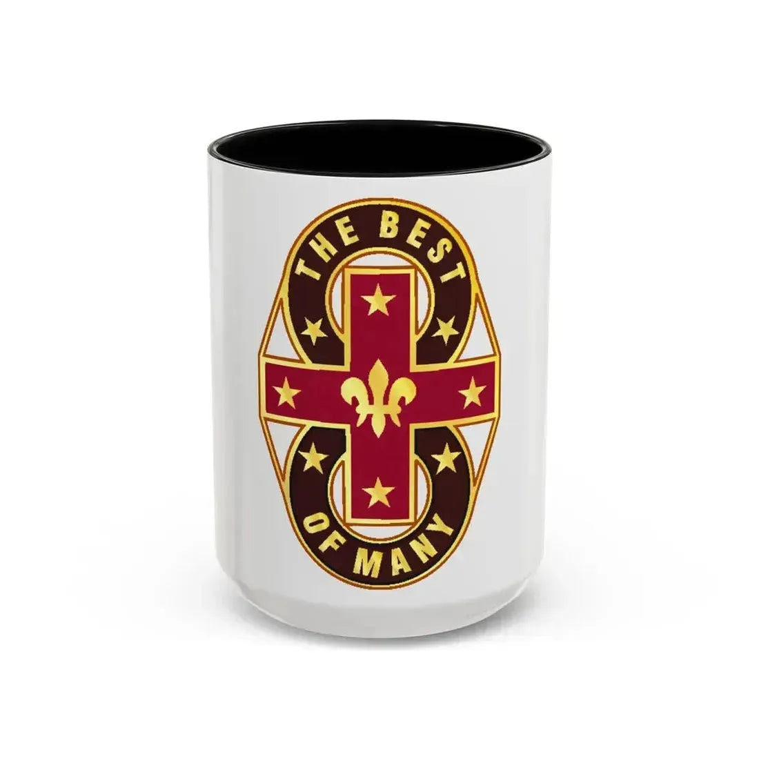 8 Evacuation Hospital (U.S. Army) Accent Coffee Mug 15oz Black - Go Mug Yourself