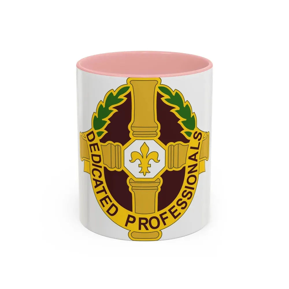 8 Field Hospital (U.S. Army) Accent Coffee Mug 11oz Pink - Go Mug Yourself