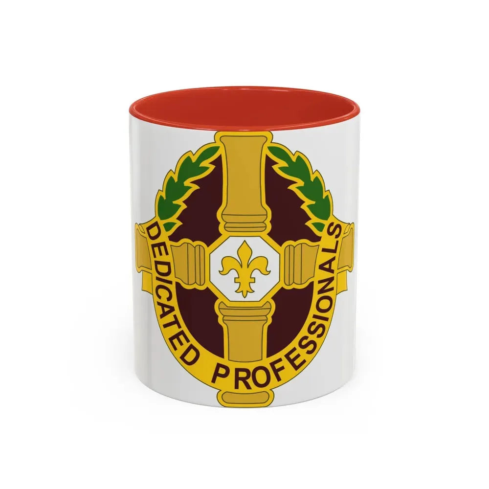 8 Field Hospital (U.S. Army) Accent Coffee Mug 11oz Red - Go Mug Yourself