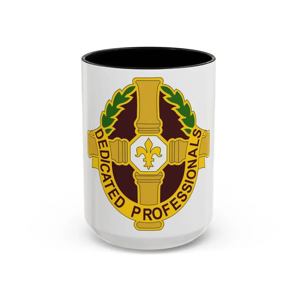 8 Field Hospital (U.S. Army) Accent Coffee Mug 15oz Black - Go Mug Yourself