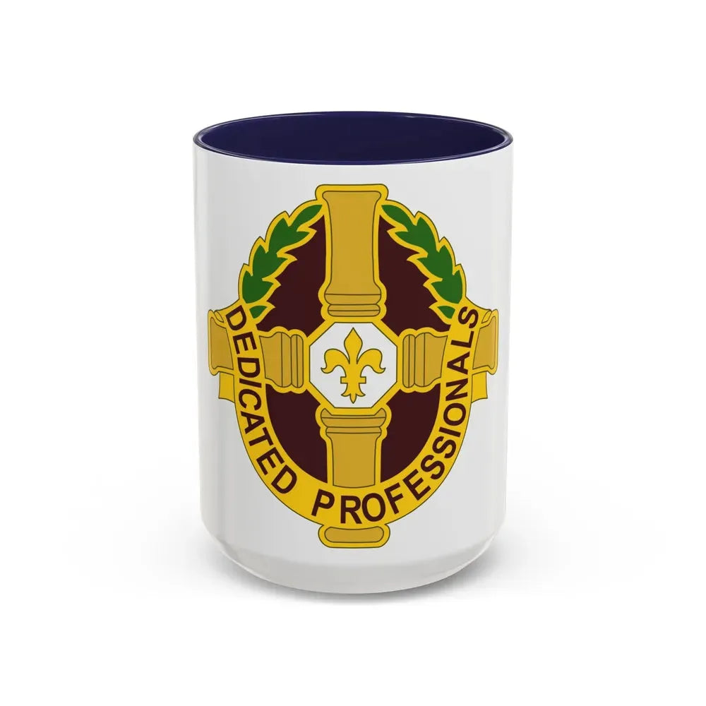 8 Field Hospital (U.S. Army) Accent Coffee Mug 15oz Navy - Go Mug Yourself