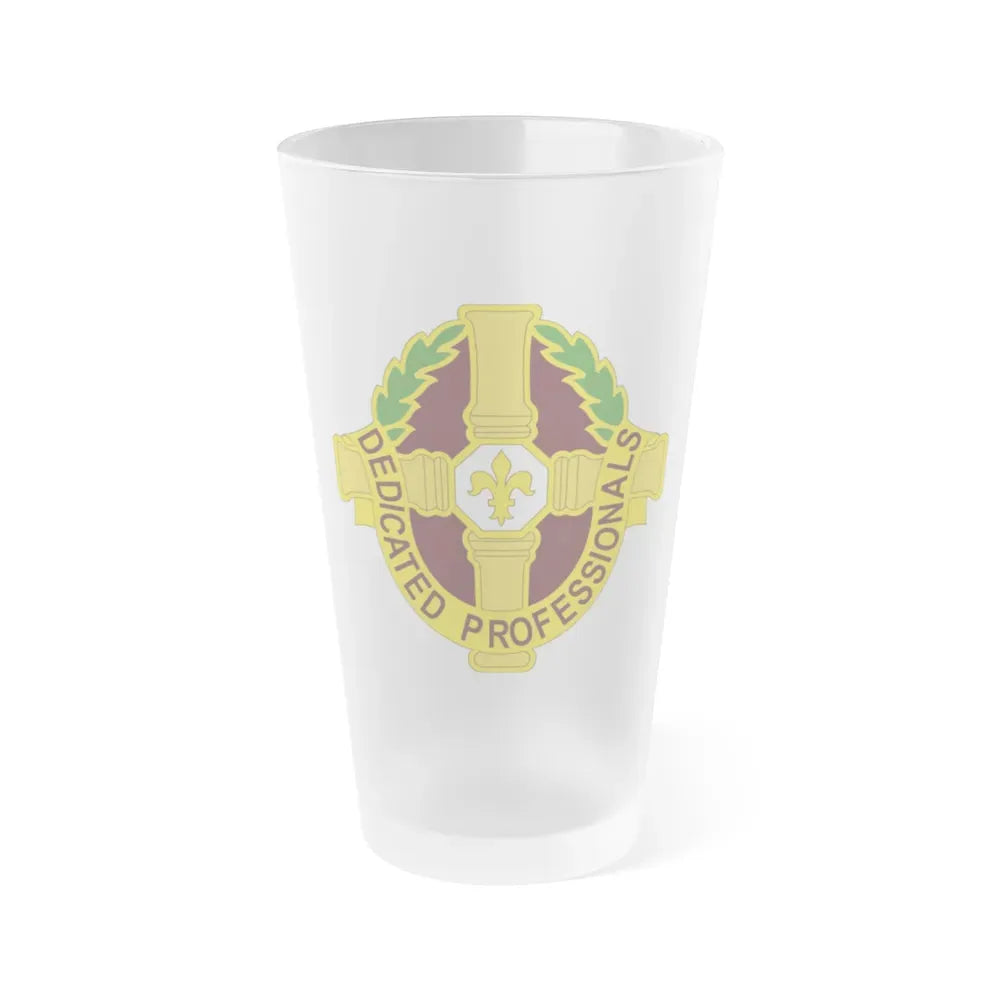 8 Field Hospital (U.S. Army) Frosted Pint Glass 16oz Default Title - Go Mug Yourself