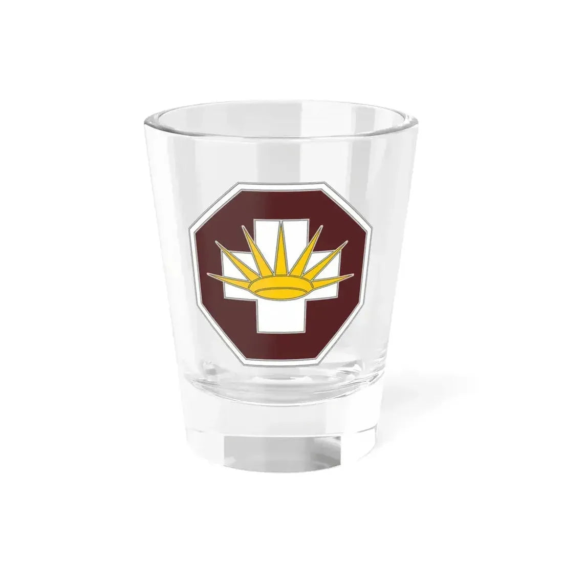 8 Medical Brigade 3 (U.S. Army) Shot Glass 1.5oz 1.5oz - Go Mug Yourself