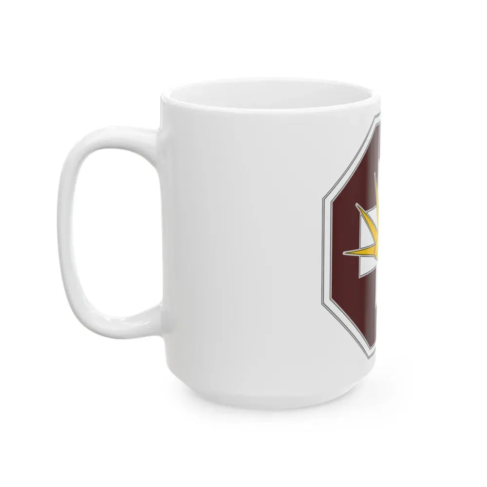 8 Medical Brigade 3 (U.S. Army) White Coffee Mug - Go Mug Yourself