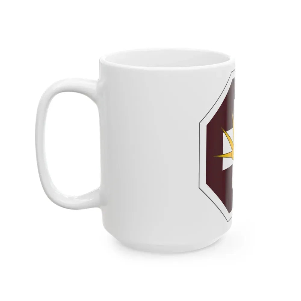 8 Medical Brigade (U.S. Army) White Coffee Mug - Go Mug Yourself