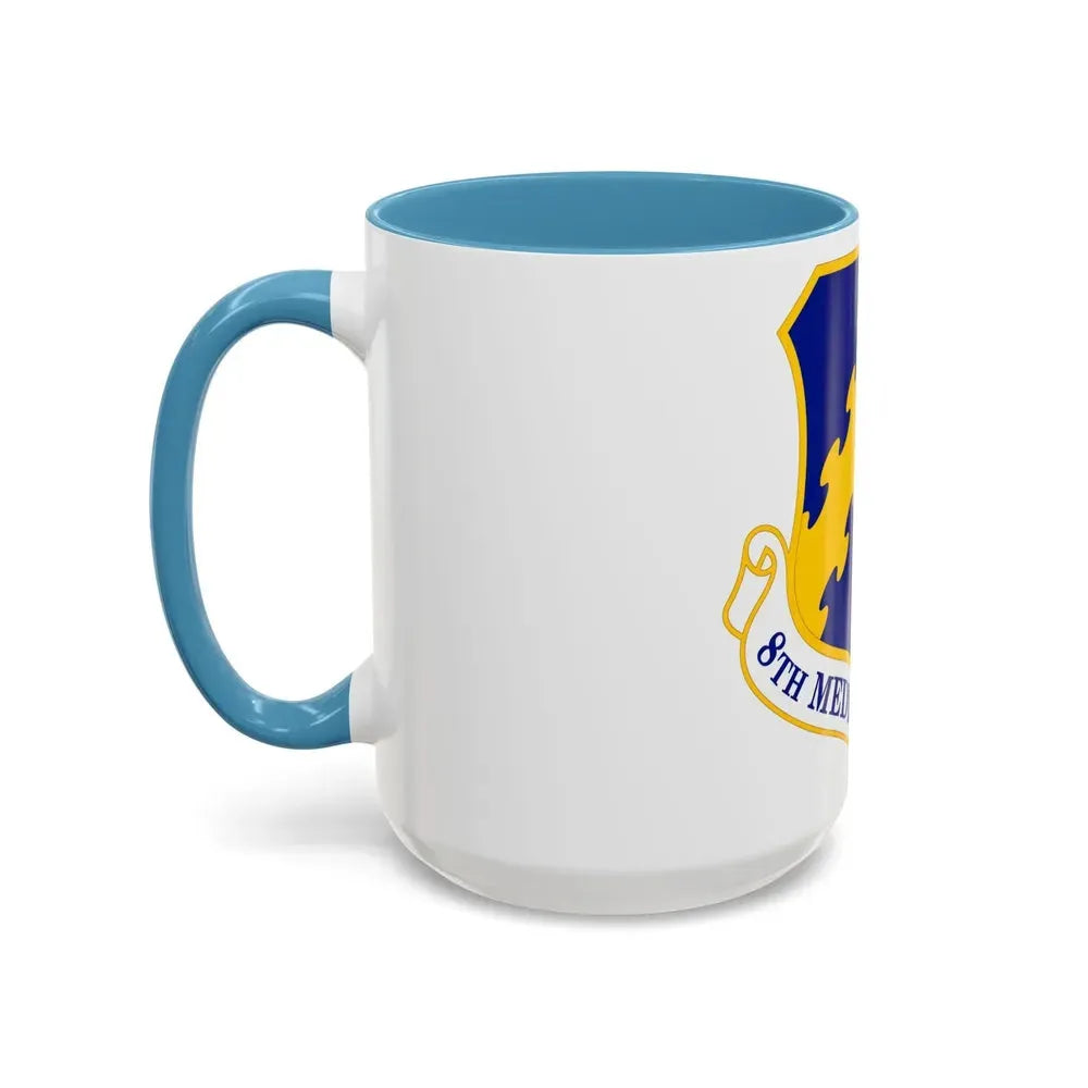 8 Medical Group PACAF (U.S. Air Force) Accent Coffee Mug - Go Mug Yourself