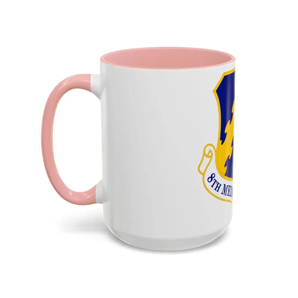 8 Medical Group PACAF (U.S. Air Force) Accent Coffee Mug - Go Mug Yourself