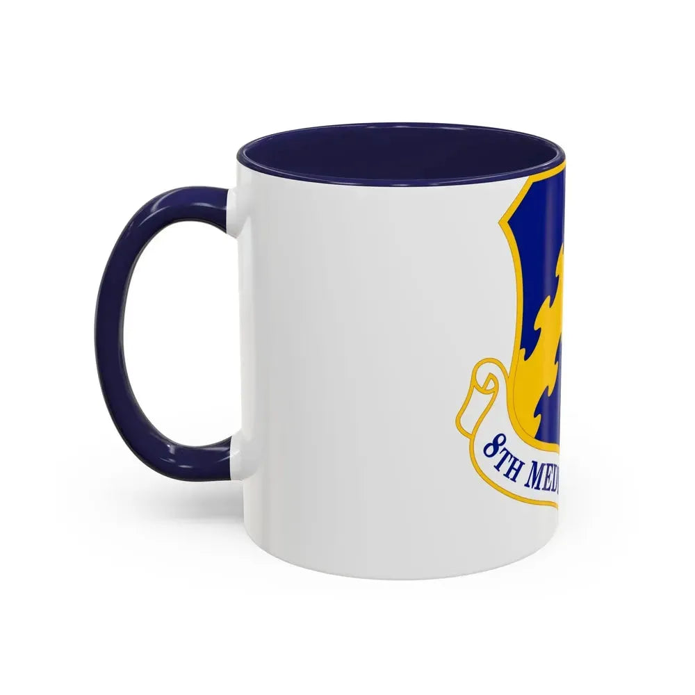 8 Medical Group PACAF (U.S. Air Force) Accent Coffee Mug - Go Mug Yourself
