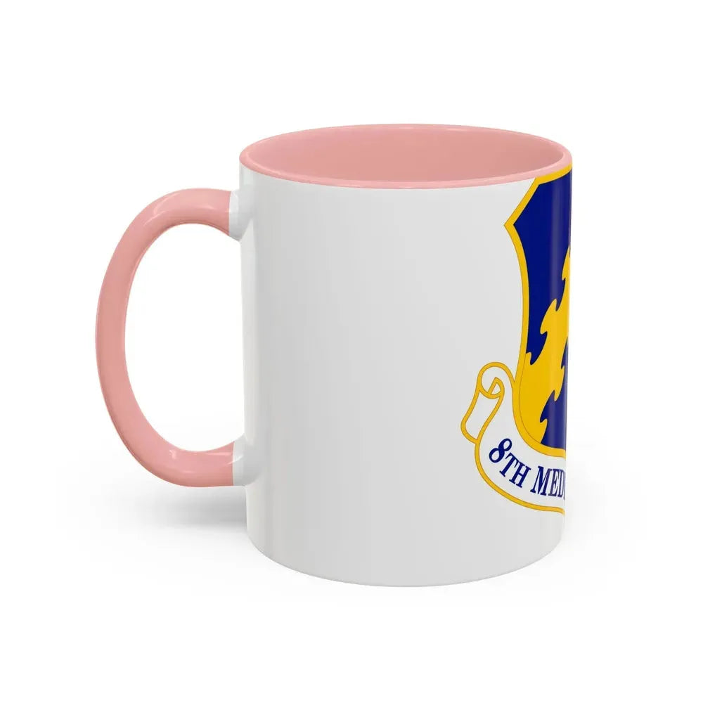 8 Medical Group PACAF (U.S. Air Force) Accent Coffee Mug - Go Mug Yourself