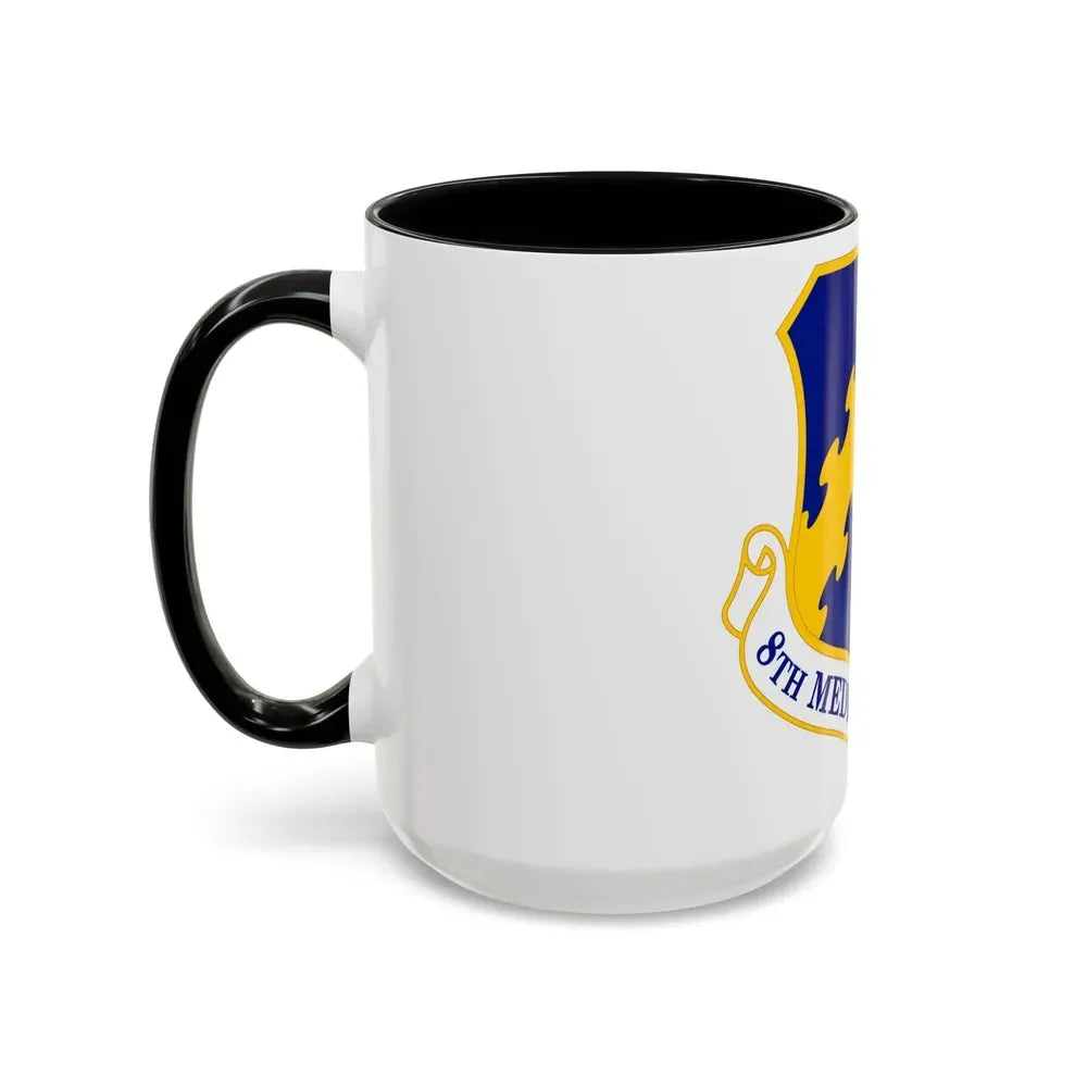 8 Medical Group PACAF (U.S. Air Force) Accent Coffee Mug - Go Mug Yourself
