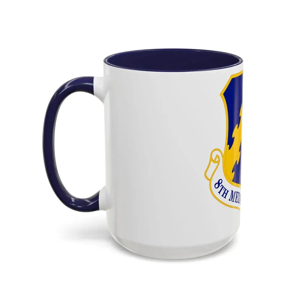 8 Medical Group PACAF (U.S. Air Force) Accent Coffee Mug - Go Mug Yourself