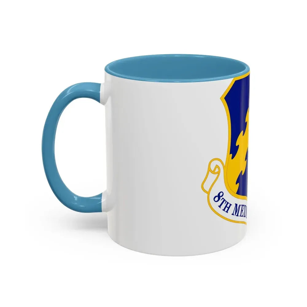 8 Medical Group PACAF (U.S. Air Force) Accent Coffee Mug - Go Mug Yourself