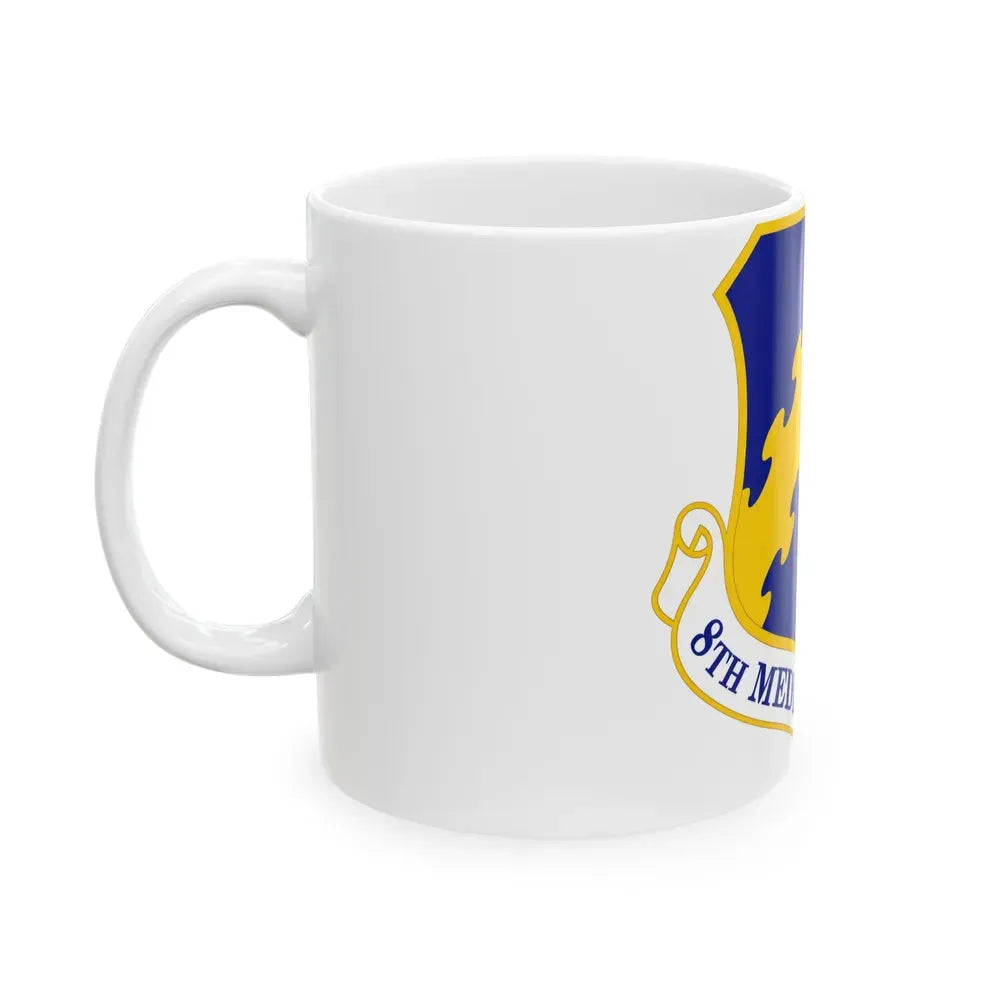 8 Medical Group PACAF (U.S. Air Force) White Coffee Mug - Go Mug Yourself