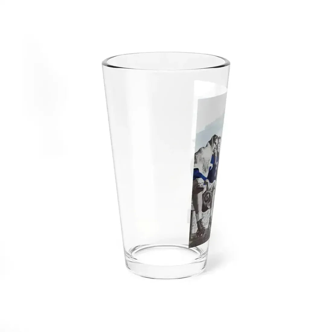 8 Minutes, Bluebook Magazine, November 1955 (Magazine Illustration) Pint Glass 16oz - Go Mug Yourself