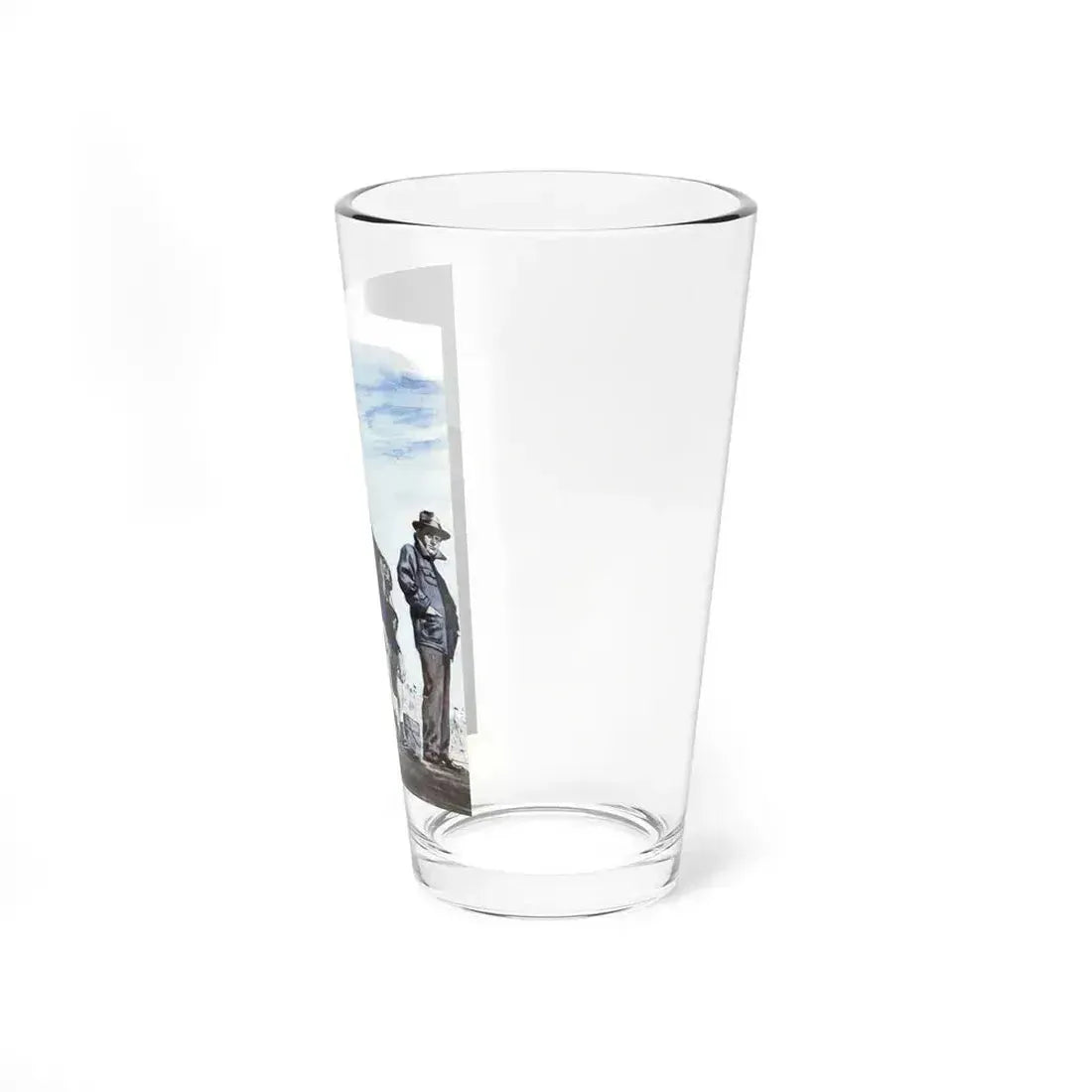 8 Minutes, Bluebook Magazine, November 1955 (Magazine Illustration) Pint Glass 16oz - Go Mug Yourself