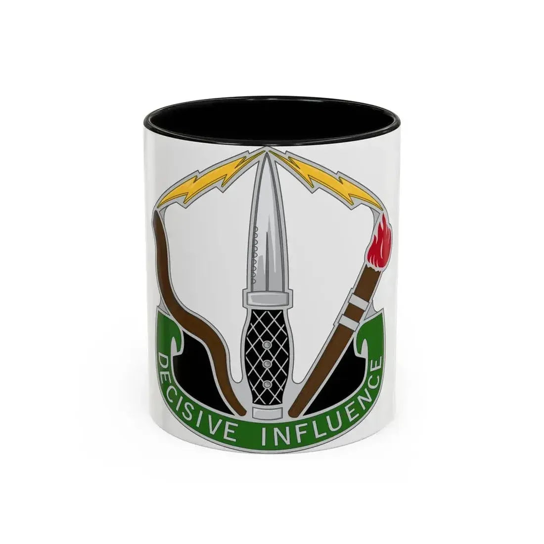 8 Psychological Operations Group (U.S. Army) Accent Coffee Mug 11oz Black - Go Mug Yourself