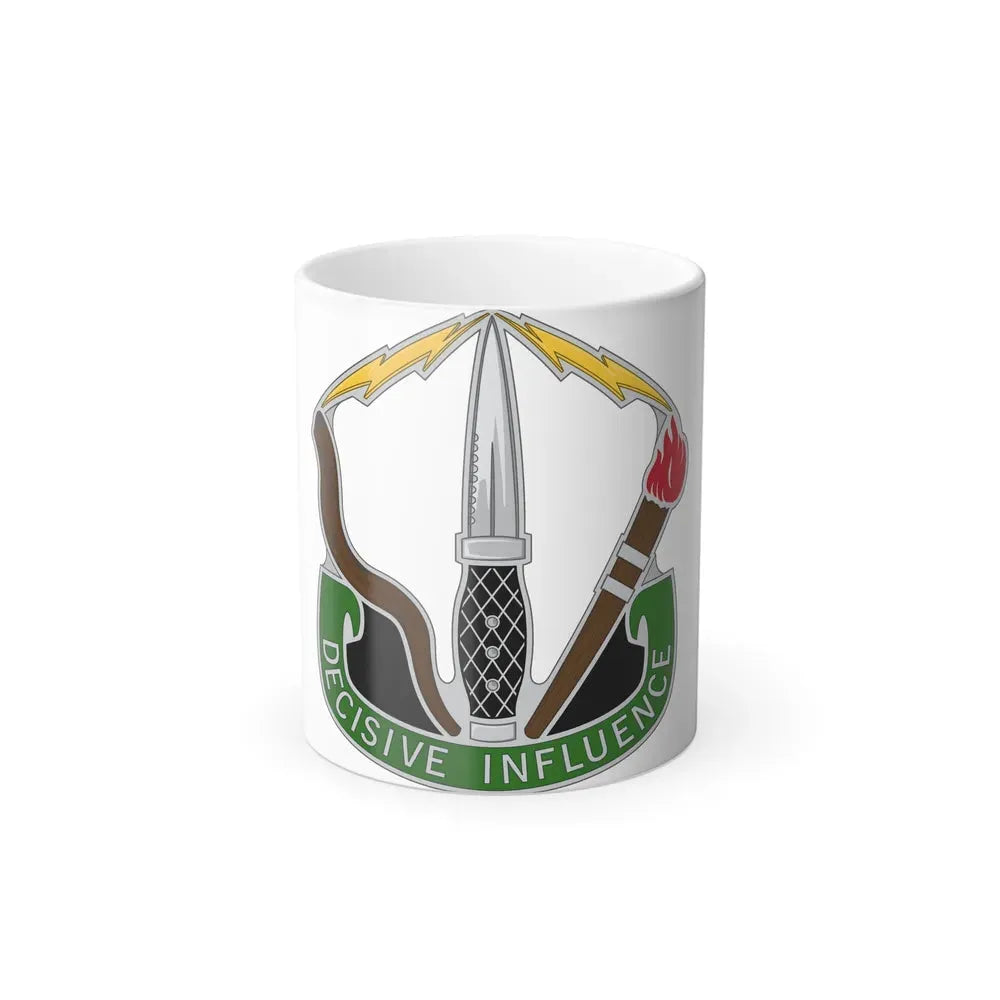 8 Psychological Operations Group (U.S. Army) Color Changing Coffee Mug 11oz - Go Mug Yourself